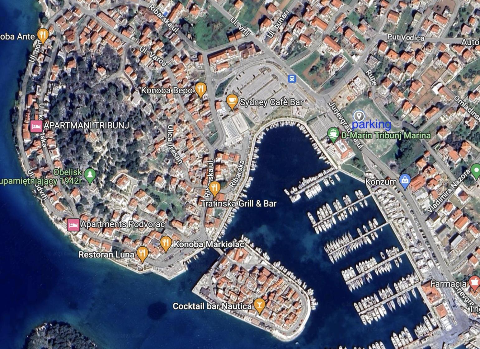 Seaview Apartment Tribalj Zewnętrze zdjęcie